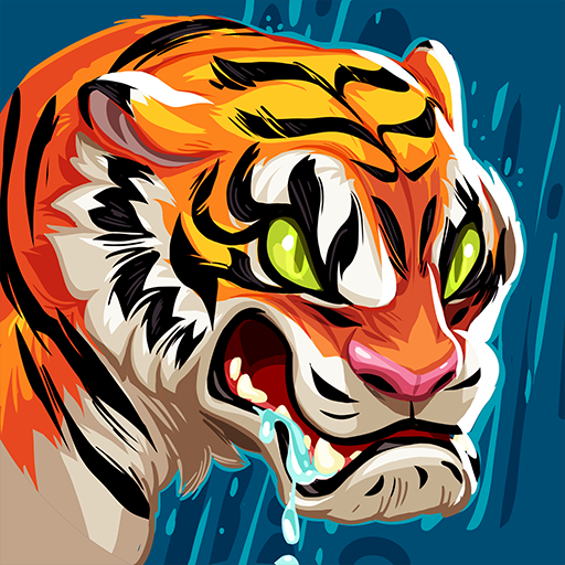 Angry Tiger skin