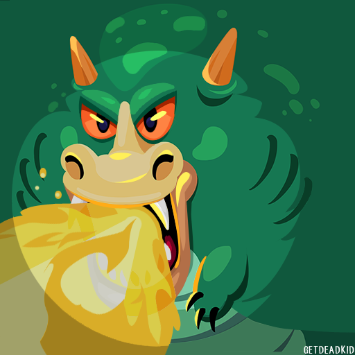 Baby Dragon On Fire skin