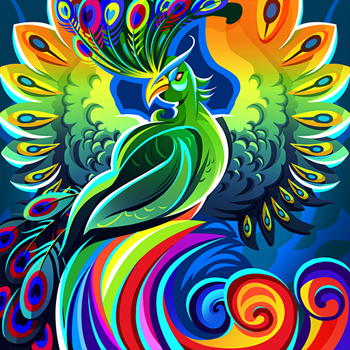 Chromatic Peafowl skin