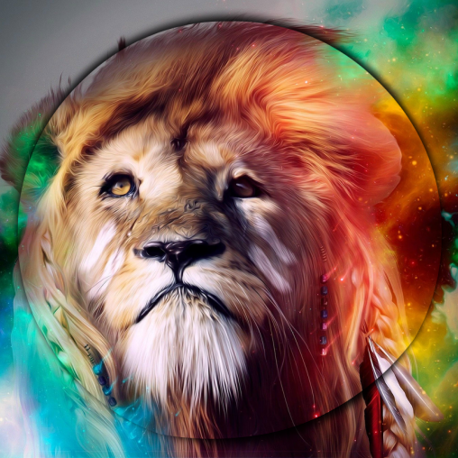 Color Lion skin