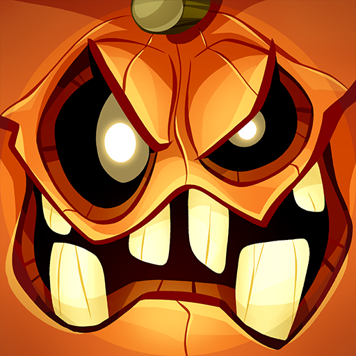 Evil pumpkin skin