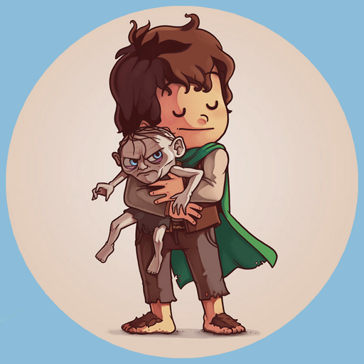 Frodo Loves Gollum skin
