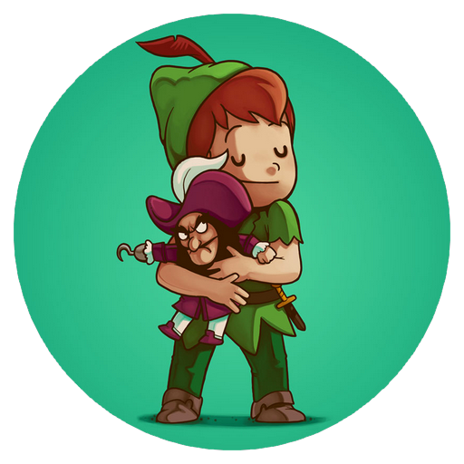 Peter Pan Loves Captain Hook skin