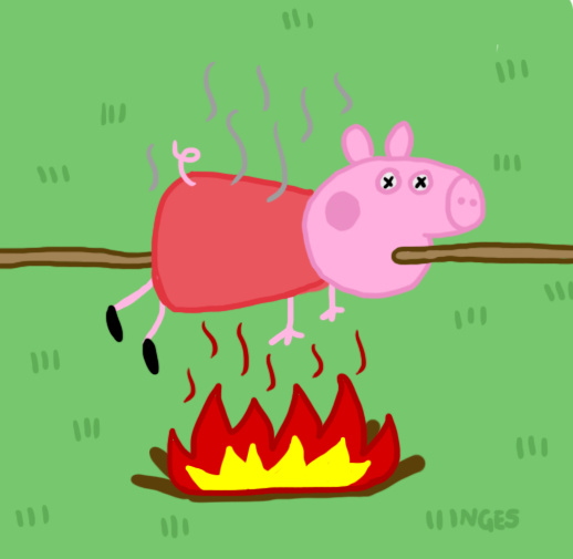Poor Peppa Pig skin