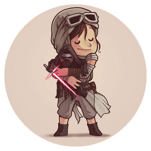 Rey Loves Kylo Ren skin
