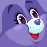 bright-heart-racoon skin