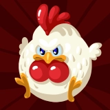 rooster skin