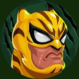 tiger-man skin